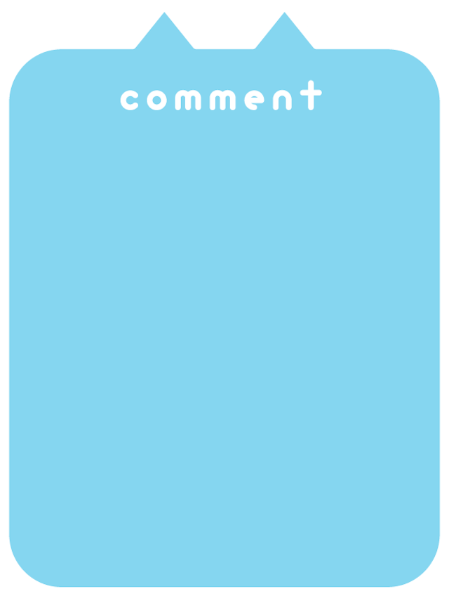 ねことうさぎのコメント枠(14種)のサムネイル１枚目