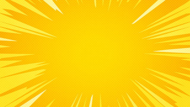 ドットと集中線の背景(8種)のサムネイル１枚目