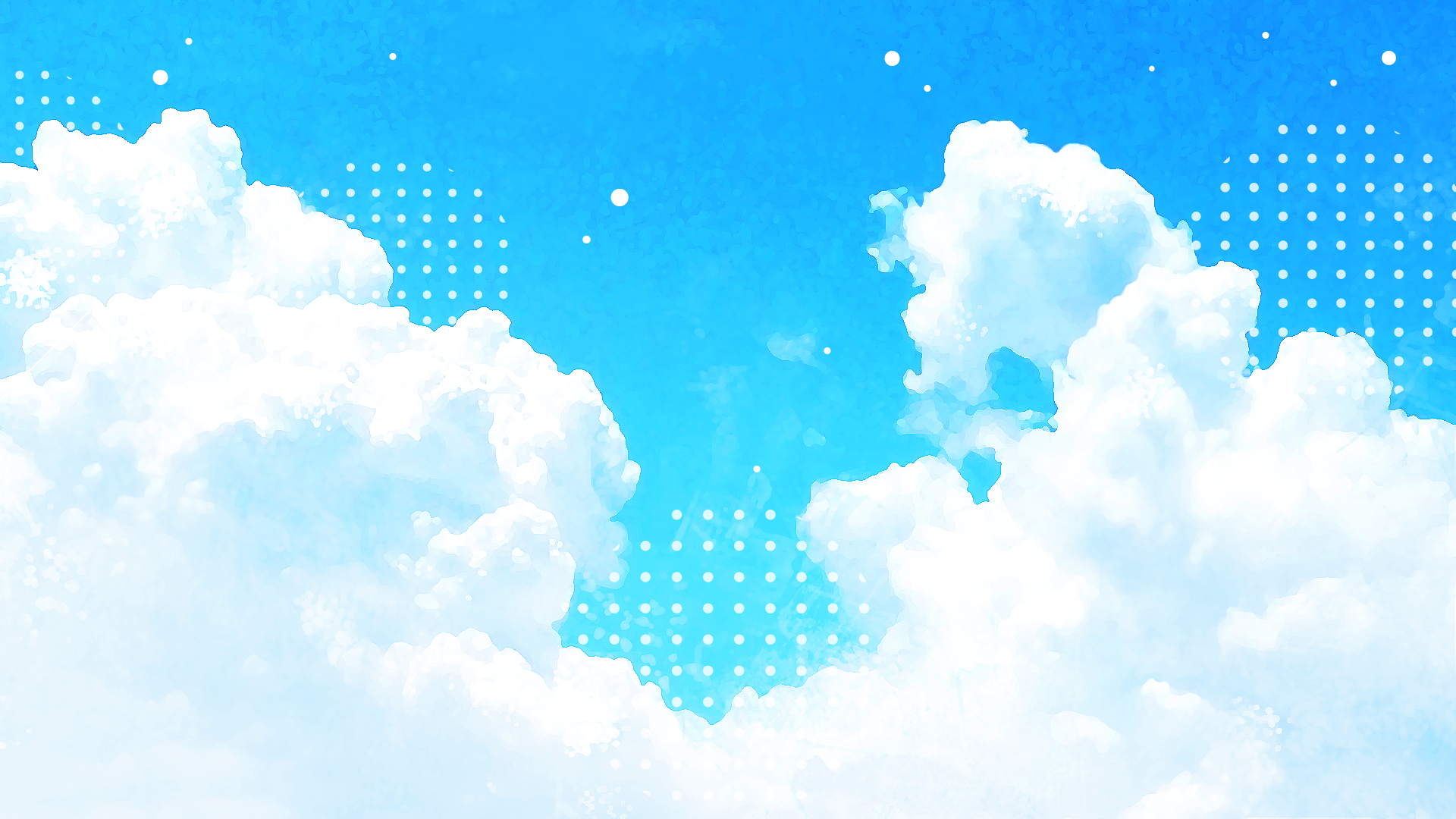 入道雲の背景(4種)-スコマド