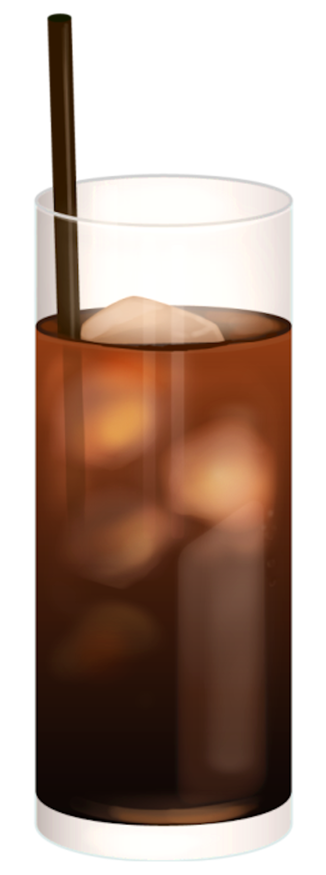 アイスコーヒー・クリームソーダ・麦茶のイラスト(6種)のサムネイル１枚目