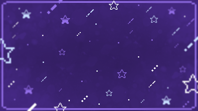 ドット絵風な星空背景(6種)のサムネイル１枚目