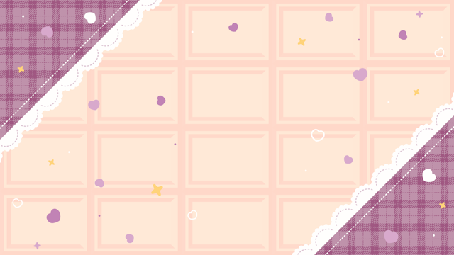 かわいいチョコレートの背景(8種)のサムネイル２枚目