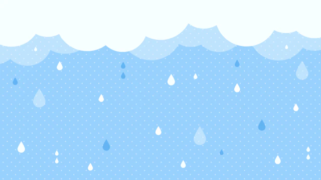 空から降る雨の背景(10種)のサムネイル１枚目