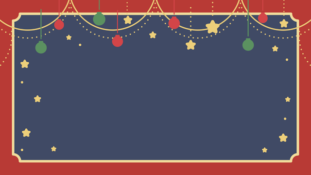 クリスマスカラーなフレーム(2種)のサムネイル２枚目