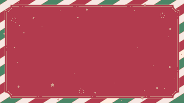 クリスマスフレームの背景(5種)のサムネイル２枚目