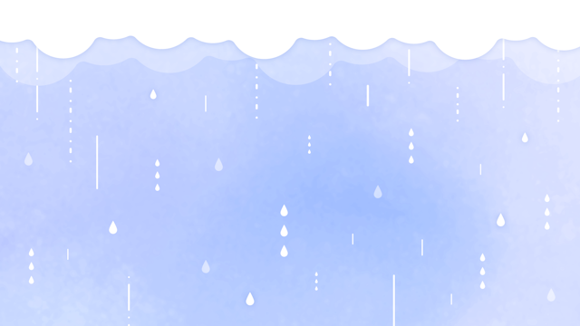 パステルカラーな雨の背景(6種)のサムネイル１枚目