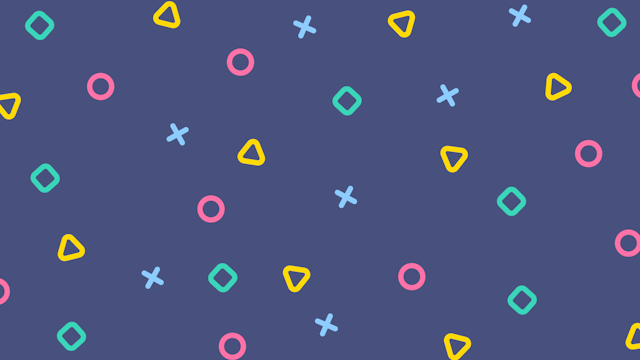 ネオンカラーなゲーム柄のサムネイル１枚目