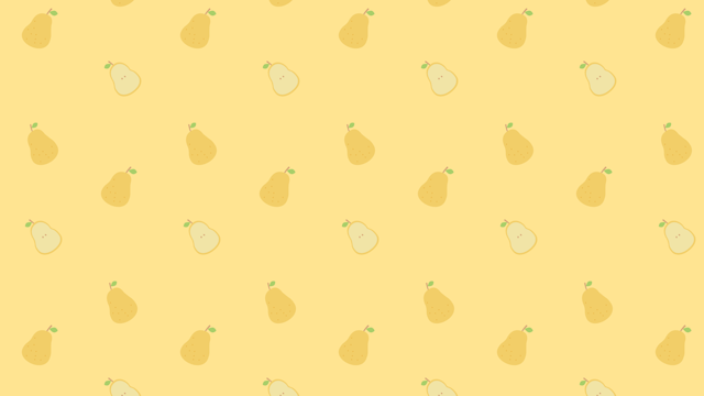 洋梨の柄の背景(5種)のサムネイル２枚目