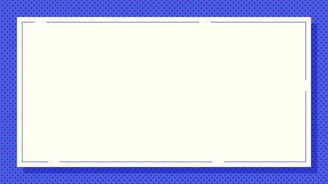 ドットのシンプルフレーム背景(6種)のサムネイル１枚目