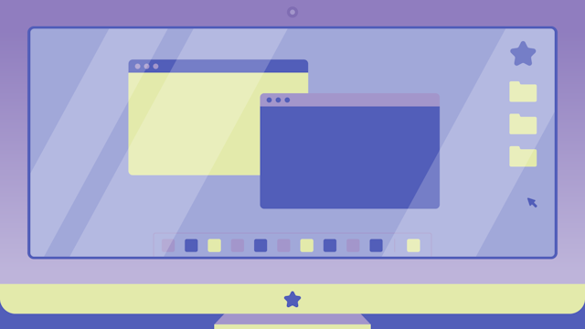かわいいパソコン画面の背景(7種)のサムネイル２枚目