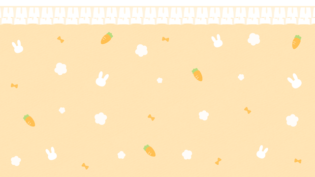 レースとうさぎの背景(8種)のサムネイル１枚目