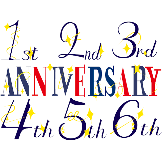 １～６周年対応！ANNIVERSARYロゴのサムネイル２枚目