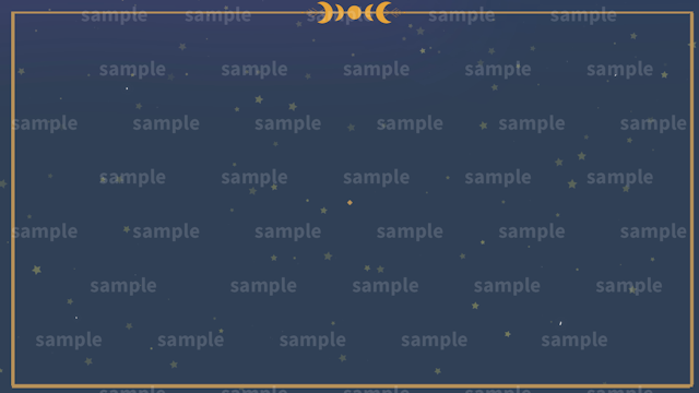 【Vtuber向け/配信者向け】オープニング/OP　星座のサムネイル２枚目