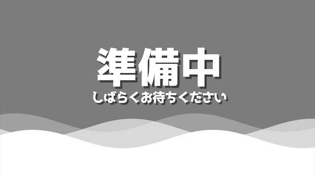 待機画面に使える素材動画～水面から文字が飛び出る演出（ブラック）～（ループ可）のサムネイル１枚目